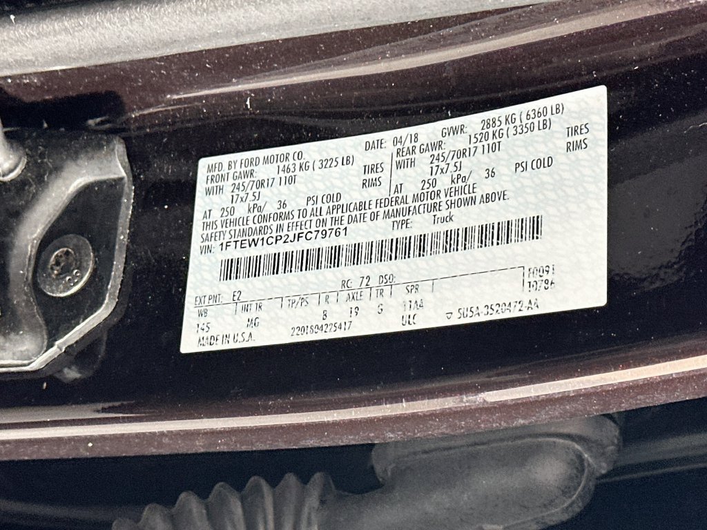 Used 2018 Ford F150 XLT RWD image 34