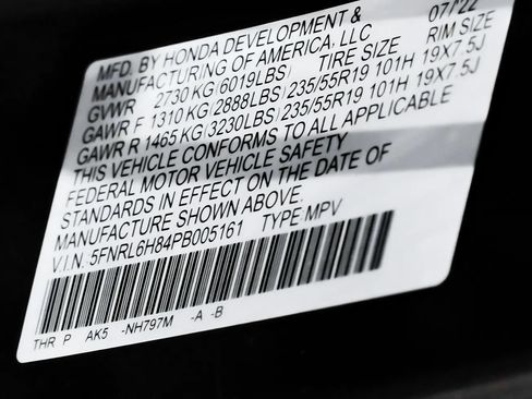 Used 2023 Honda Odyssey Touring image 58