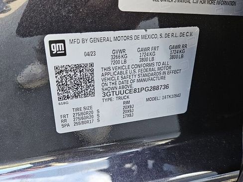 Used 2023 GMC Sierra 1500 Elevation w/ Elevation Premium Package image 7