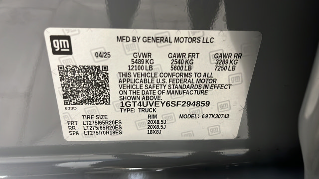 Used 2025 GMC Sierra 3500 AT4 w/ AT4 Premium Plus Package AWD/4WD image 29