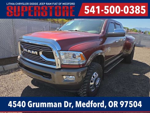 Used 2018 RAM 3500 Laramie Longhorn w/ Convenience Group AWD/4WD image 1