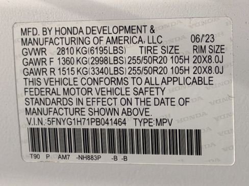 Used 2023 Honda Pilot Touring image 28