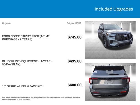 New 2026 Ford Explorer ST-Line AWD/4WD image 3