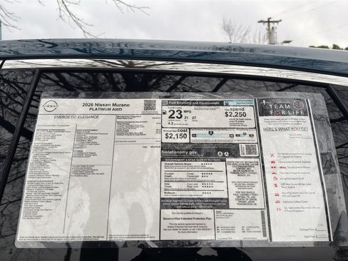 New 2026 Nissan Murano Platinum image 12