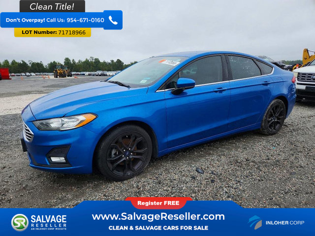 Used 2019 Ford Fusion SE w/ Equipment Group 151A FWD image 1