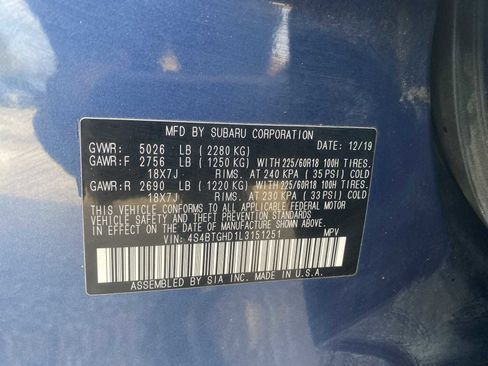 Used 2020 Subaru Outback Onyx Edition XT image 30