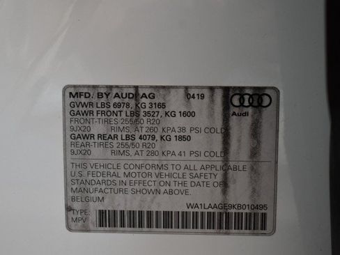 Used 2019 Audi e-tron Premium Plus AWD/4WD image 52