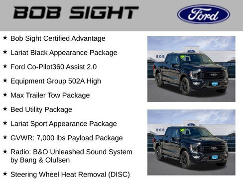 Used 2023 Ford F150 Lariat w/ Equipment Group 502A High AWD/4WD image 3