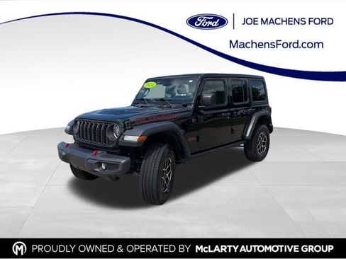 Used 2024 Jeep Wrangler Unlimited Rubicon AWD/4WD image 1