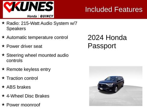 Used 2024 Honda Passport EX-L image 2