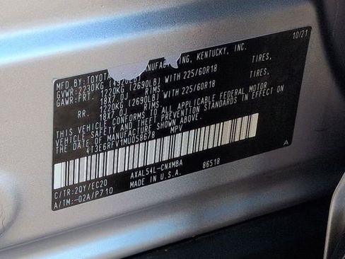 Certified 2021 Toyota RAV4 XSE image 34