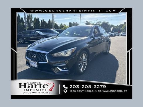 Certified 2023 INFINITI Q50 Luxe w/ Cargo Package AWD/4WD image 1