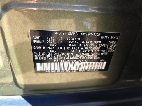 Used 2019 Subaru Outback 3.6R Touring w/ Popular Package #3A image 28