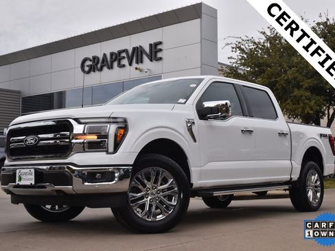 Certified 2025 Ford F150 Lariat w/ Equipment Group 501A Mid image 1