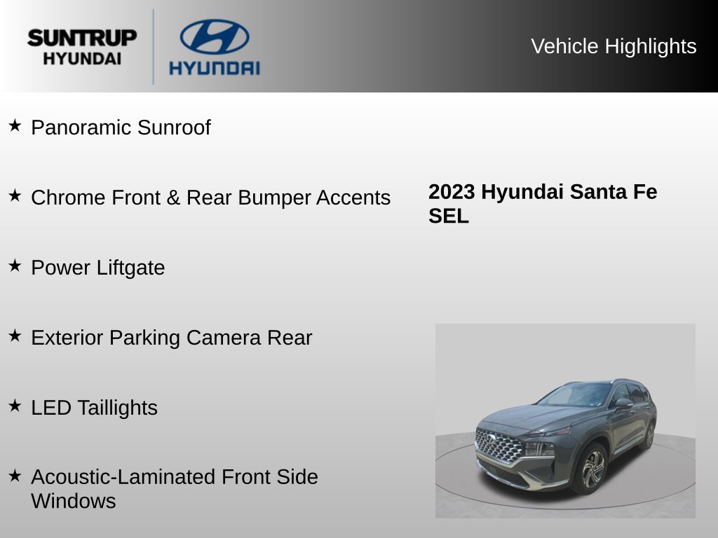 Used 2023 Hyundai Santa Fe SEL w/ Premium Package FWD image 16