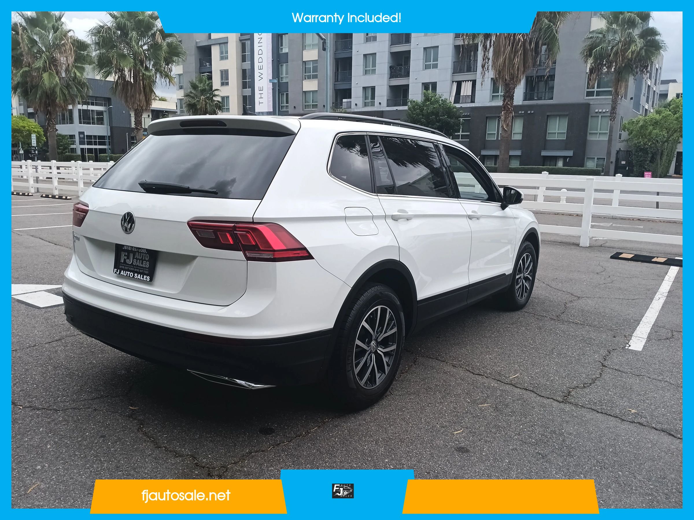 Used 2019 Volkswagen Tiguan SE w/ Panoramic Sunroof Package FWD image 8