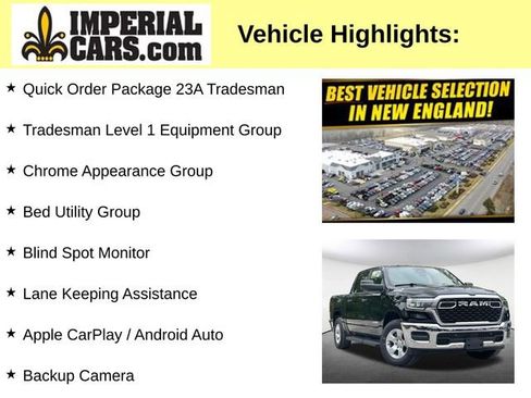 Used 2025 RAM 1500 Tradesman AWD/4WD image 7