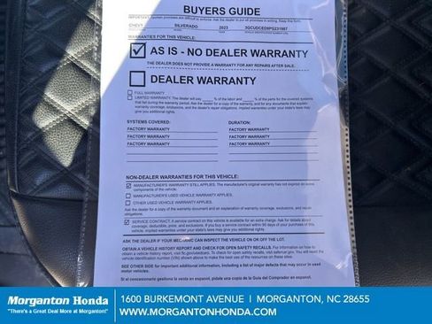 Used 2023 Chevrolet Silverado 1500 Custom Trail Boss image 28