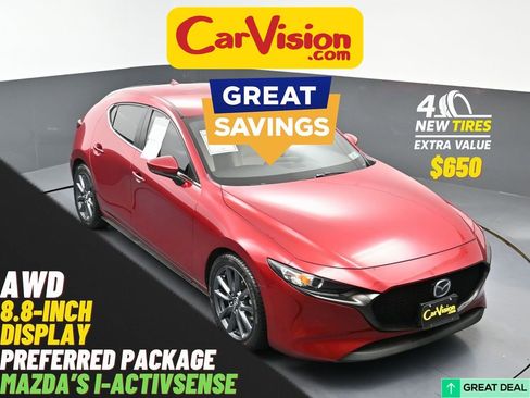 Used 2020 MAZDA MAZDA3 AWD Hatchback w/ Preferred Pkg image 1