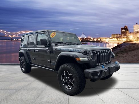 Used 2022 Jeep Wrangler Unlimited Rubicon 4xe AWD/4WD image 4