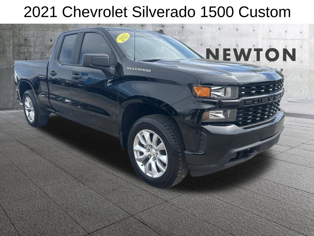 Used 2021 Chevrolet Silverado 1500 Custom RWD image 1