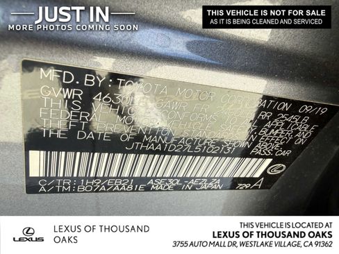 Used 2020 Lexus IS 300 image 1