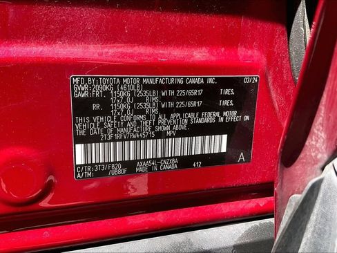 Used 2024 Toyota RAV4 LE AWD/4WD image 43