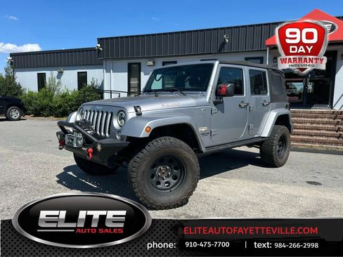 Used 2015 Jeep Wrangler Unlimited Sahara w/ Connectivity Group image 1