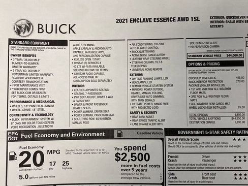 Used 2021 Buick Enclave Essence image 32