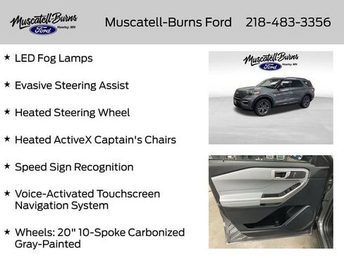 Used 2023 Ford Explorer XLT w/ Equipment Group 202A AWD/4WD image 14