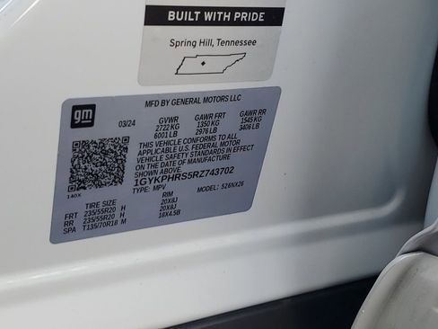 Certified 2024 Cadillac XT6 Sport w/ Platinum Package image 29