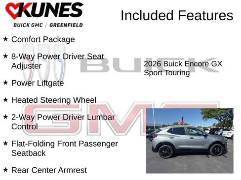 New 2026 Buick Encore GX Sport Touring w/ Comfort Package image 3