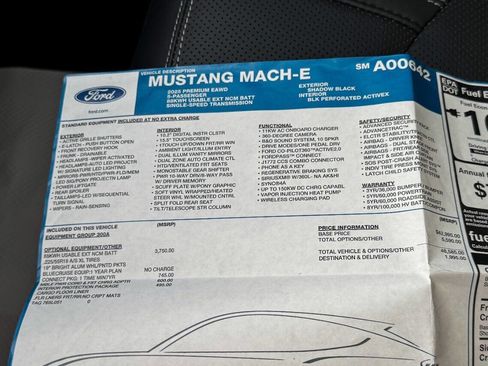 Used 2025 Ford Mustang Mach-E Premium AWD/4WD image 33