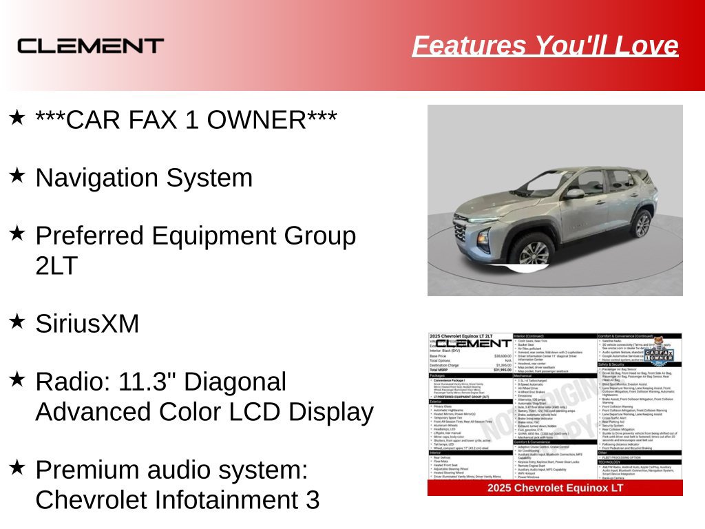 Used 2025 Chevrolet Equinox LT AWD/4WD image 10