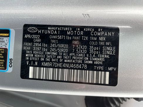 Used 2022 Hyundai Palisade Calligraphy image 33