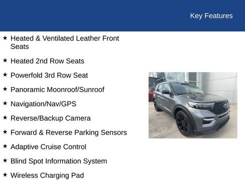 Used 2024 Ford Explorer ST w/ Equipment Group 401A image 40