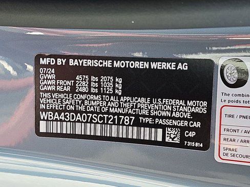 Certified 2025 BMW 430i Coupe w/ M Sport Package image 36