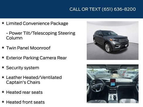 Used 2023 Ford Explorer Limited w/ Limited Technology Package AWD/4WD image 15