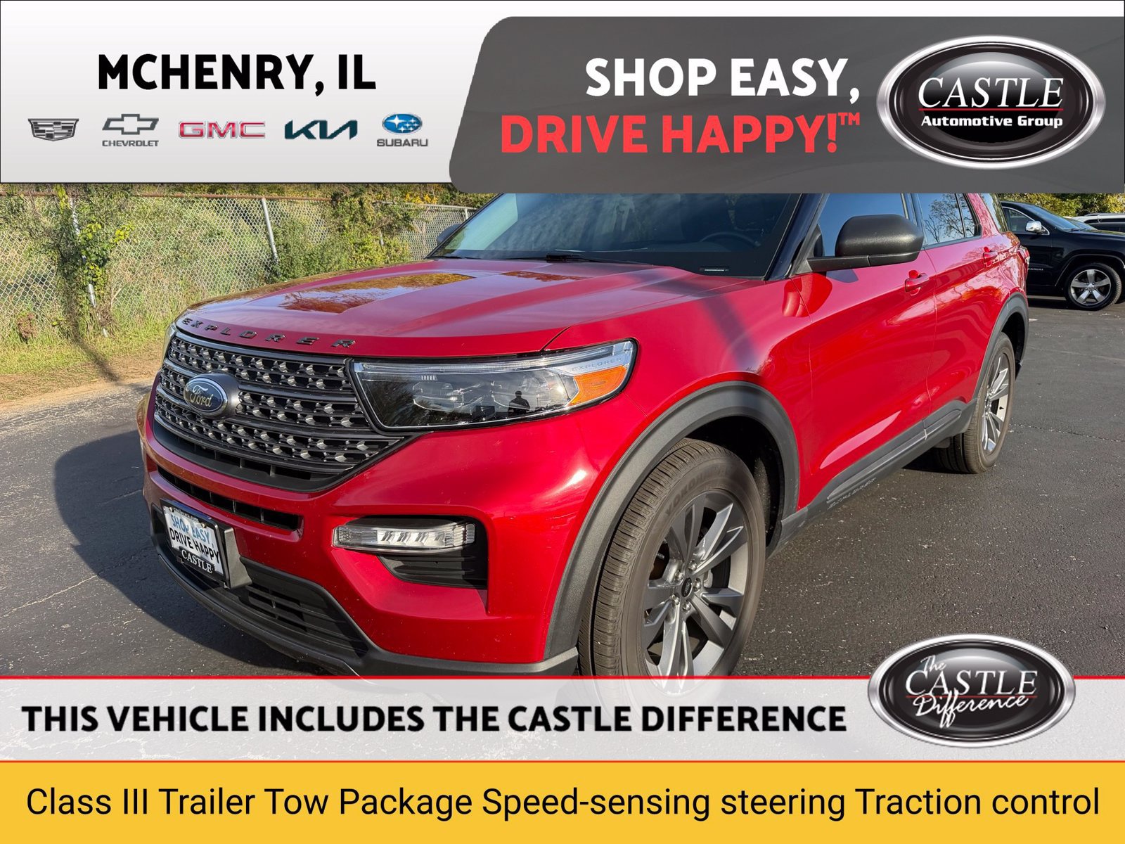 Used 2021 Ford Explorer XLT w/ Equipment Group 202A AWD/4WD image 1