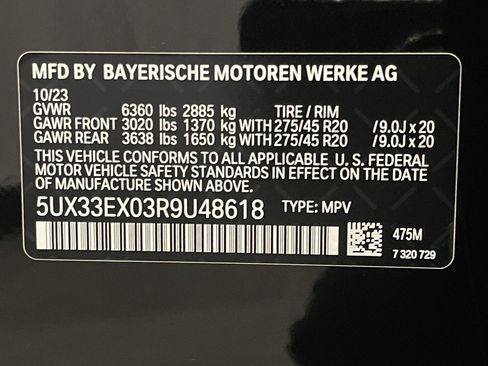 Certified 2024 BMW X6 xDrive40i w/ Premium Package image 25