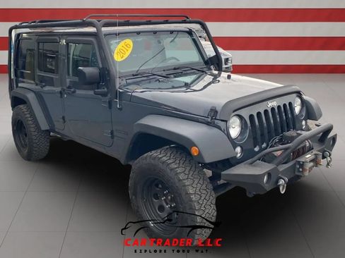 Used 2016 Jeep Wrangler Unlimited Sport w/ Quick Order Package 24S AWD/4WD image 25