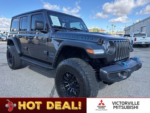 Used 2022 Jeep Wrangler Unlimited Rubicon 4xe image 1