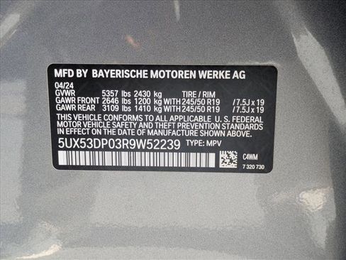 Used 2024 BMW X3 xDrive30i w/ Premium Package image 23