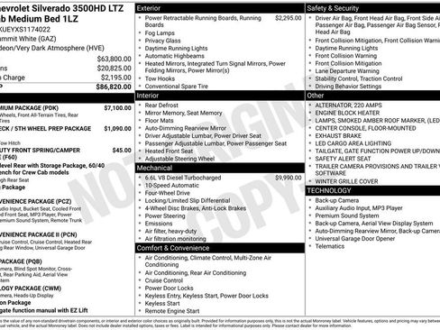 Used 2025 Chevrolet Silverado 3500 LTZ w/ LTZ Premium Package image 28