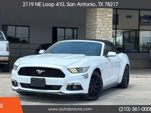 Used 2016 Ford Mustang Convertible w/ Equipment Group 051A RWD image 1