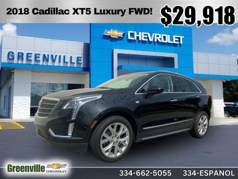Used 2018 Cadillac XT5 Luxury w/ LPO, Sport Package image 1