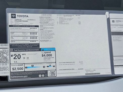 Used 2026 Toyota Tundra SR5 w/ SX Package image 17