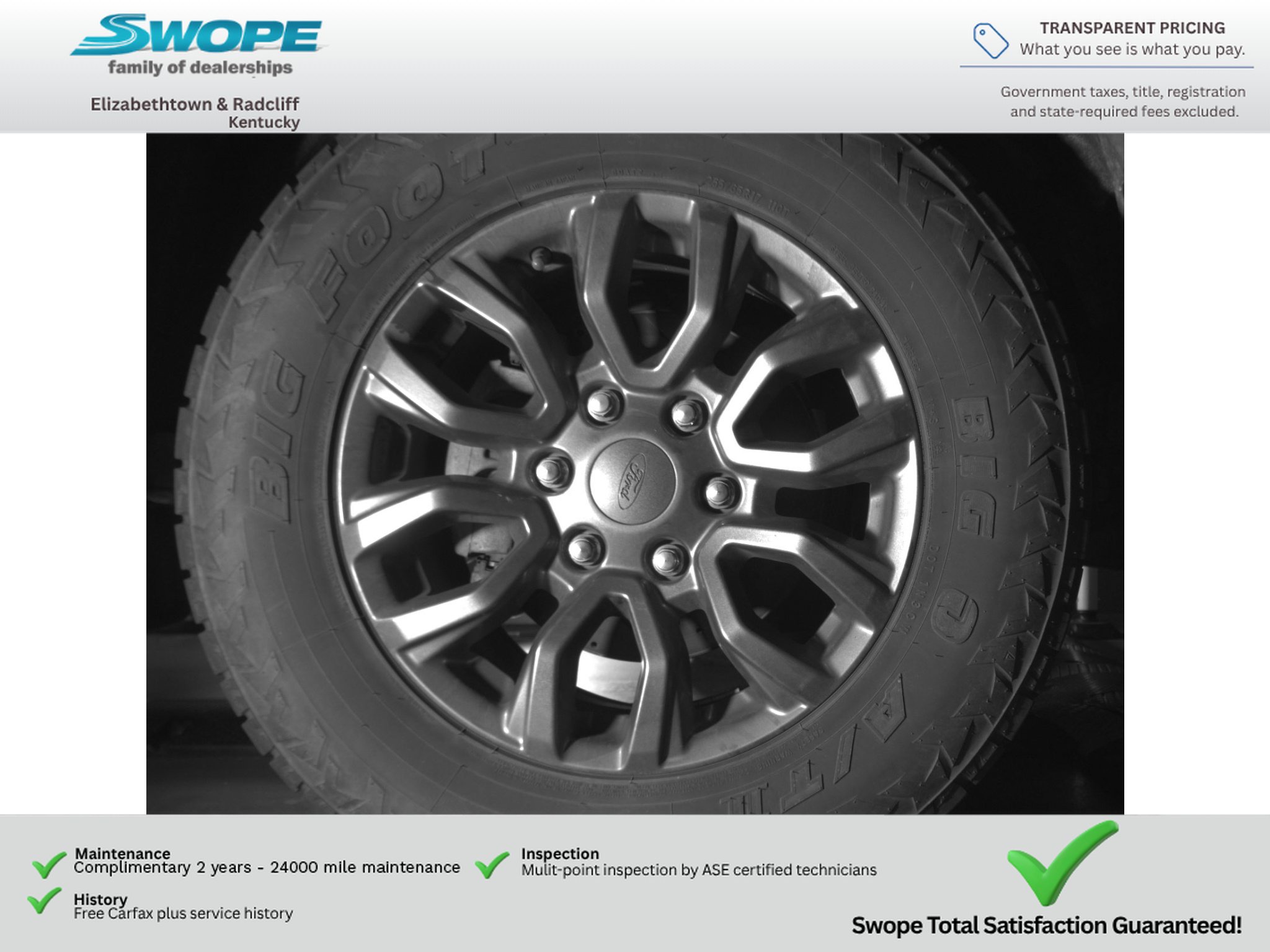 Used 2019 Ford Ranger XLT w/ Equipment Group 302A Luxury RWD image 22
