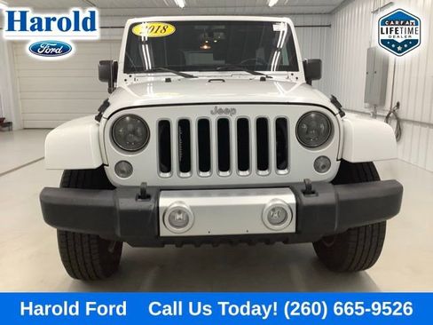 Used 2018 Jeep Wrangler Unlimited Sahara w/ Dual Top Group image 2