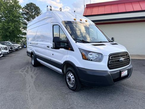 Used 2018 Ford Transit 350 148 High Roof Extended DRW RWD image 3
